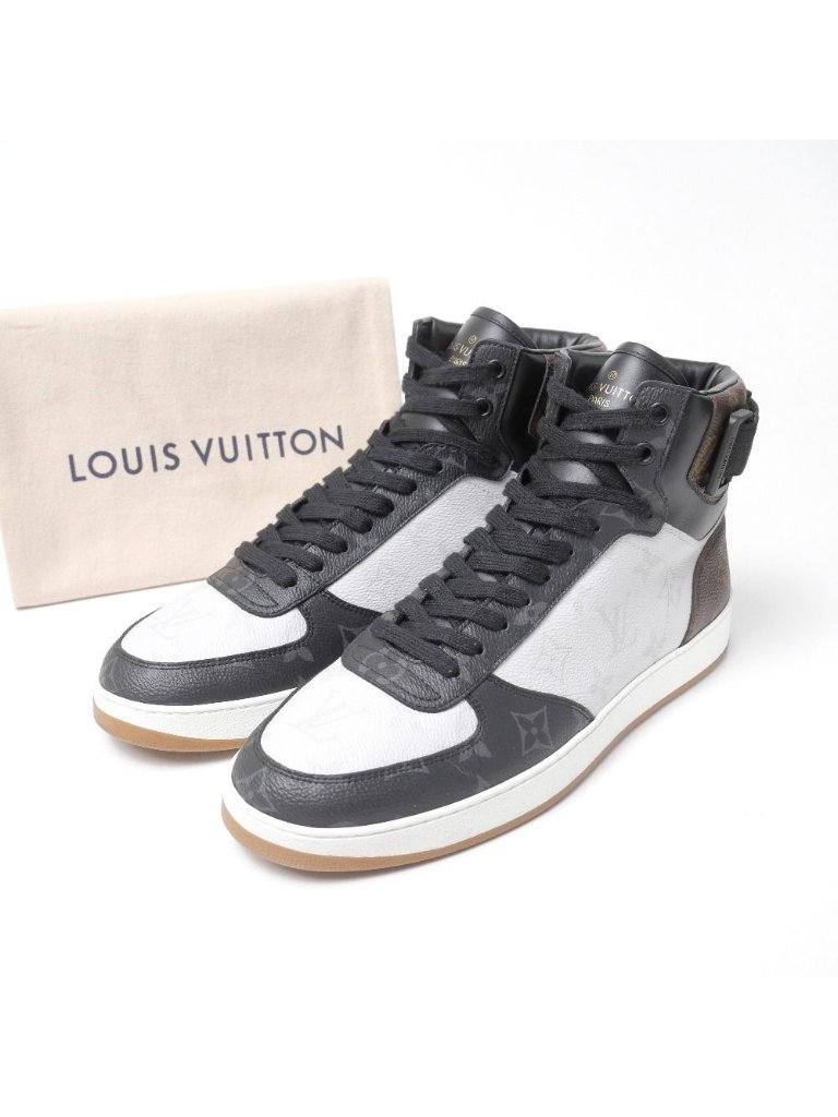 Louis Vuitton Rivoli Sneakers 6.5 High Cut Shoes